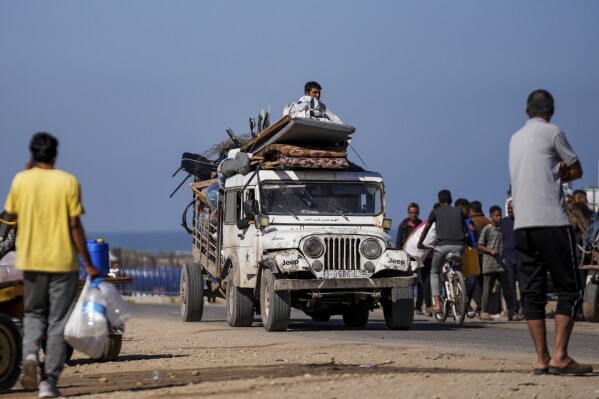 Palestinians flee chaos and panic in Rafah after Israel’s seizure of border crossing 