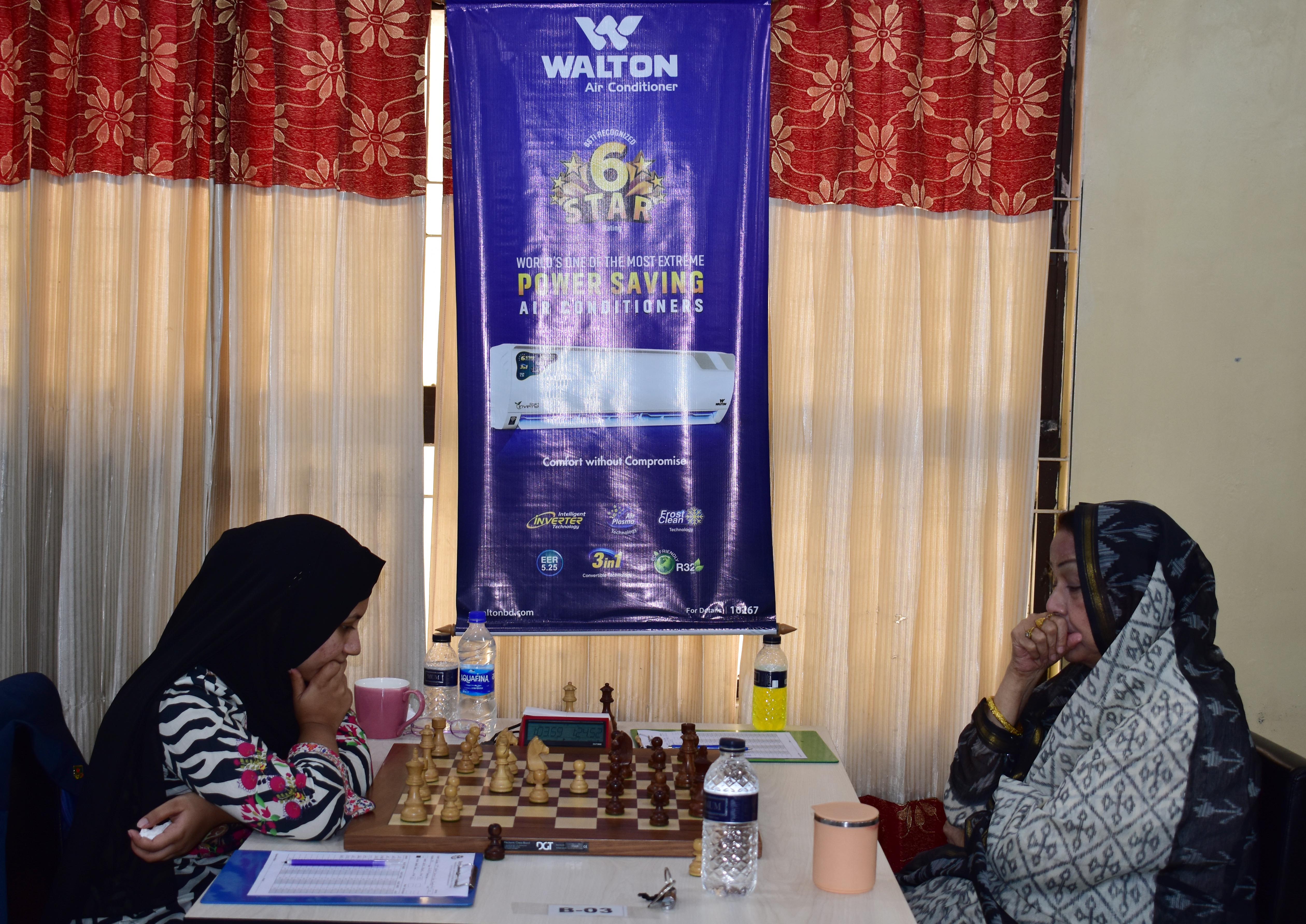 National Women's Chess: Holders WFM Noshim Anjum, WFM Wadifa Ahmed take joint lead.