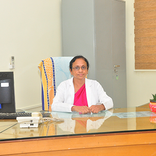 Dr. Kumari Indira K.S - Professor and Head of the Department of Pulmonary Medicine at Amrita Vishwa Vidyapeetham.
