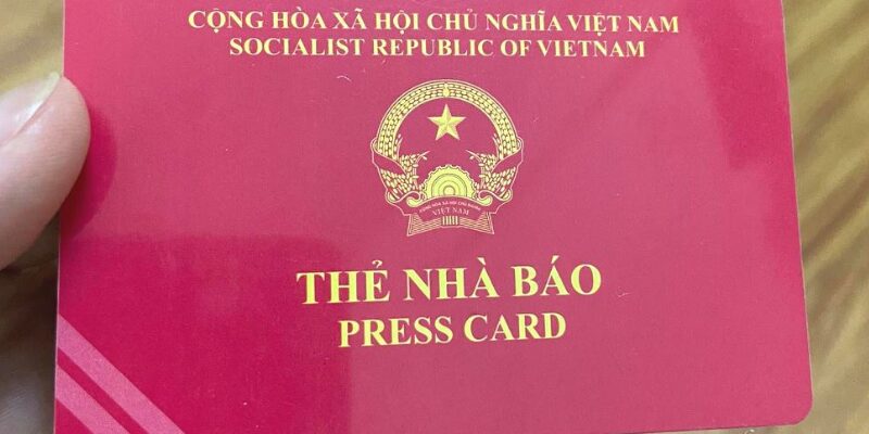 Đối tượng nào được xét cấp thẻ nhà báo?