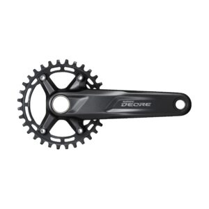 Crankset Deore M5100 yang menggunakan BCD 96mm asimetrik