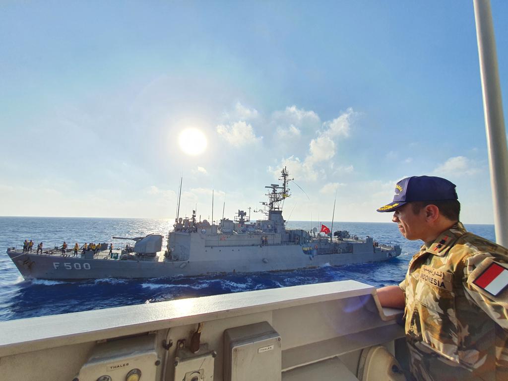 Indonesia-Turkey Navies hold joint exercises in the Mediterranean Sea