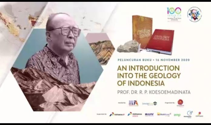 Indonesia's geological figure launches referral book on geology of Indonesia