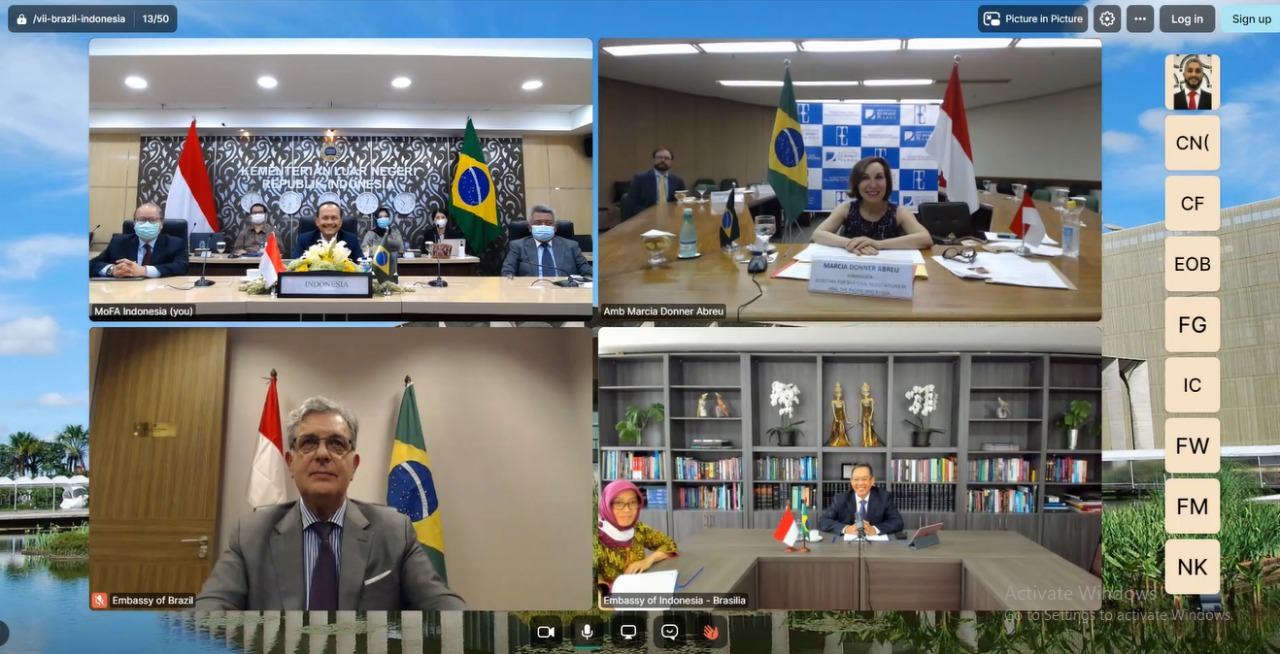 Indonesia-Brasil bahas peningkatan kerja sama ekonomi dalam forum konsultasi bilateral