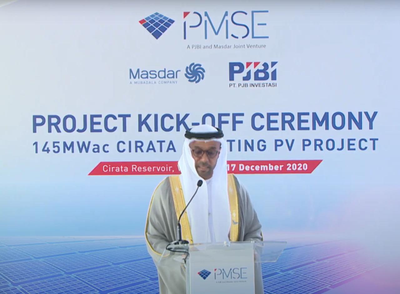 UAE inaugurates largest floating solar power plant project in Indonesia’s Cirata