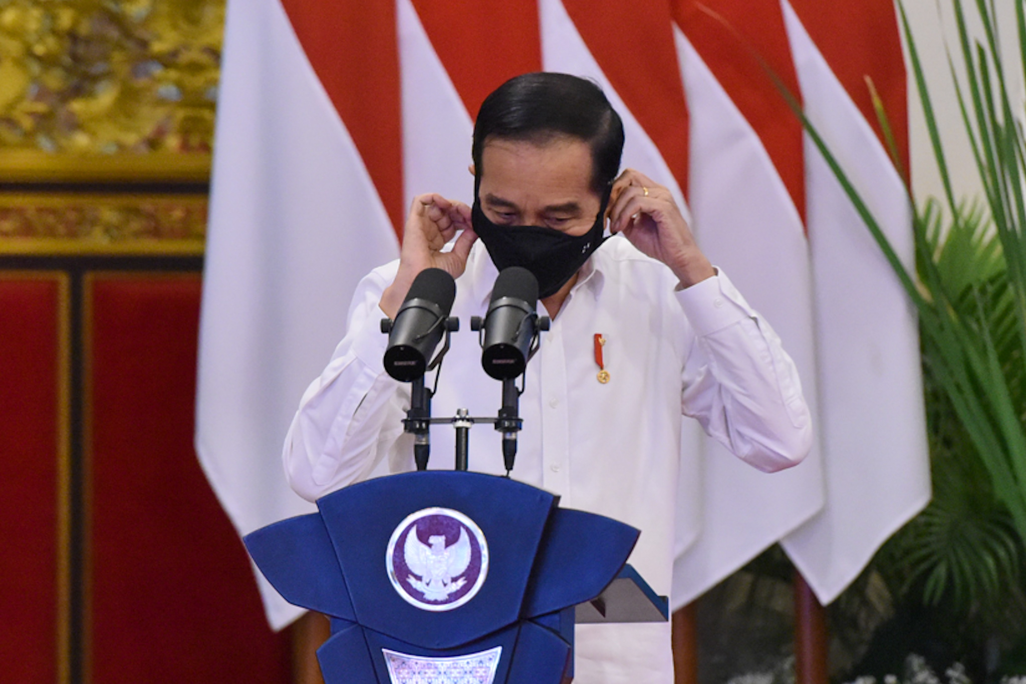 COVID-19 – Indonesian president has vaccination completed in less than a year