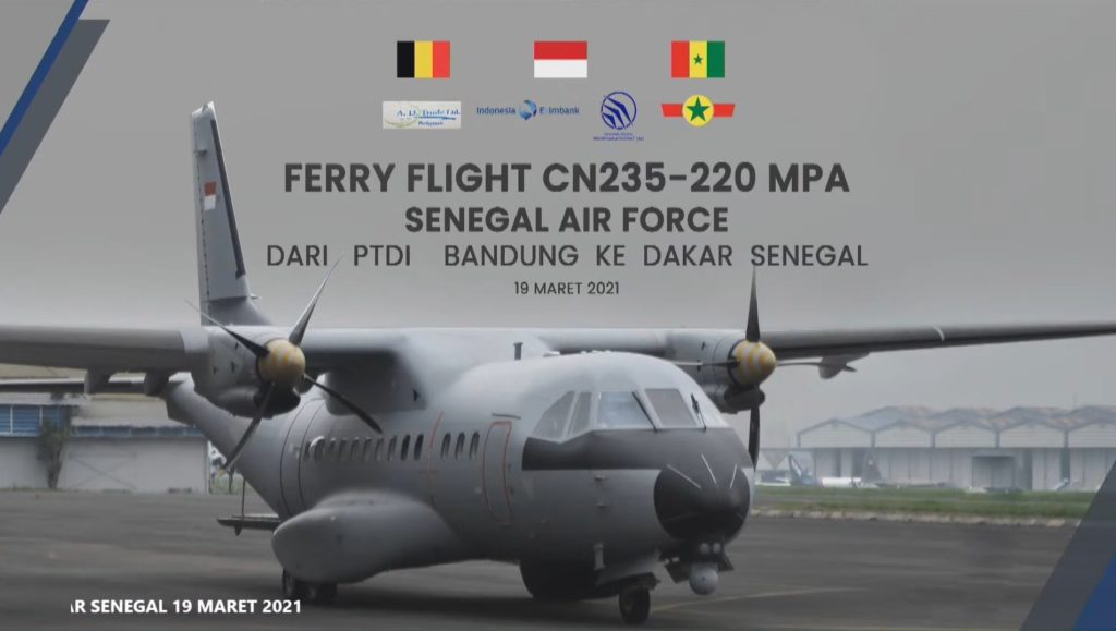 Indonesia exports CN235-220 aircraft to Senegal