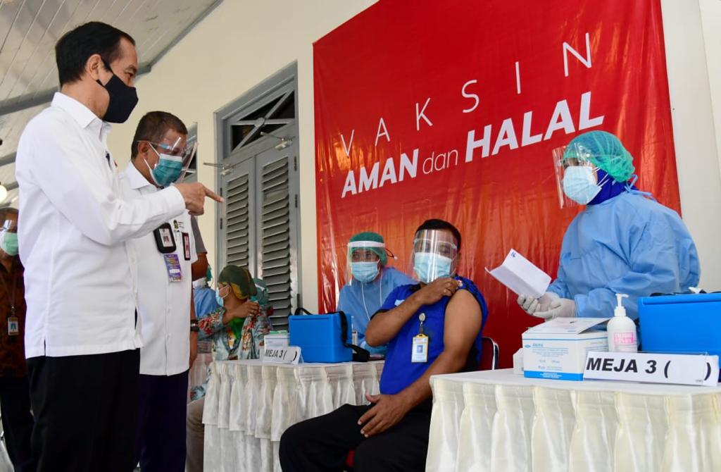 COVID-19 – Vaccination in Indonesia reaches 1.3 million doses per day
