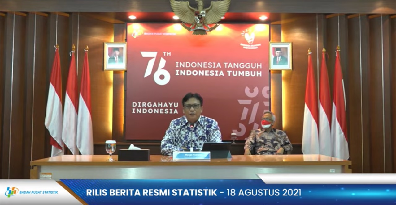 Indonesia's trade balance surplus reaches 2.59 bln USD in July 2021