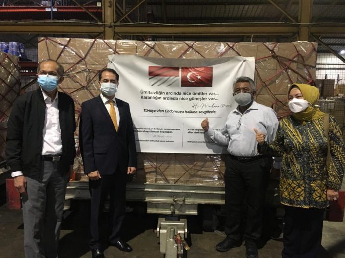 COVID-19 – Indonesia receives health assistance from Turkey