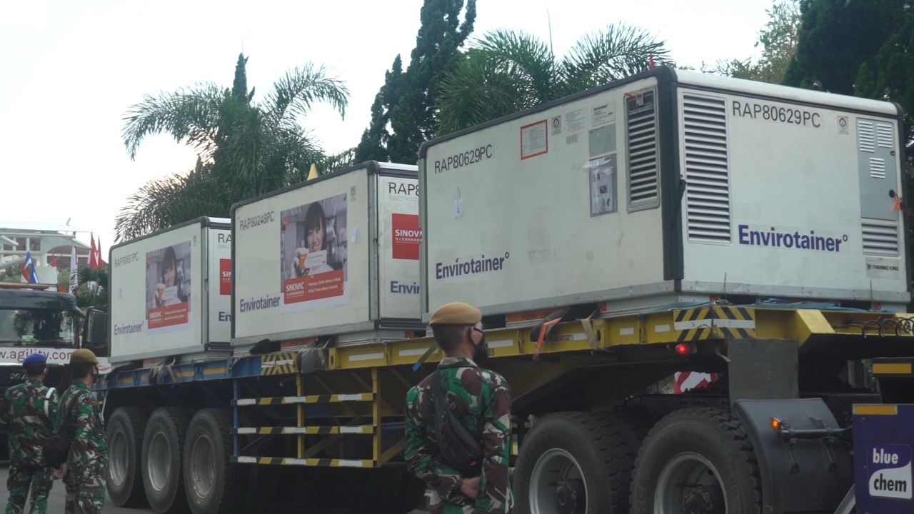 COVID-19 – Indonesia receives 7.5 mln doses of vaccines from some producers