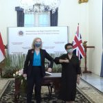 Menlu RI paparkan capaian komitmen iklim Indonesia kepada menlu Inggris
