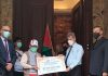 Indonesians provide winter donations on Palestine solidarity week
