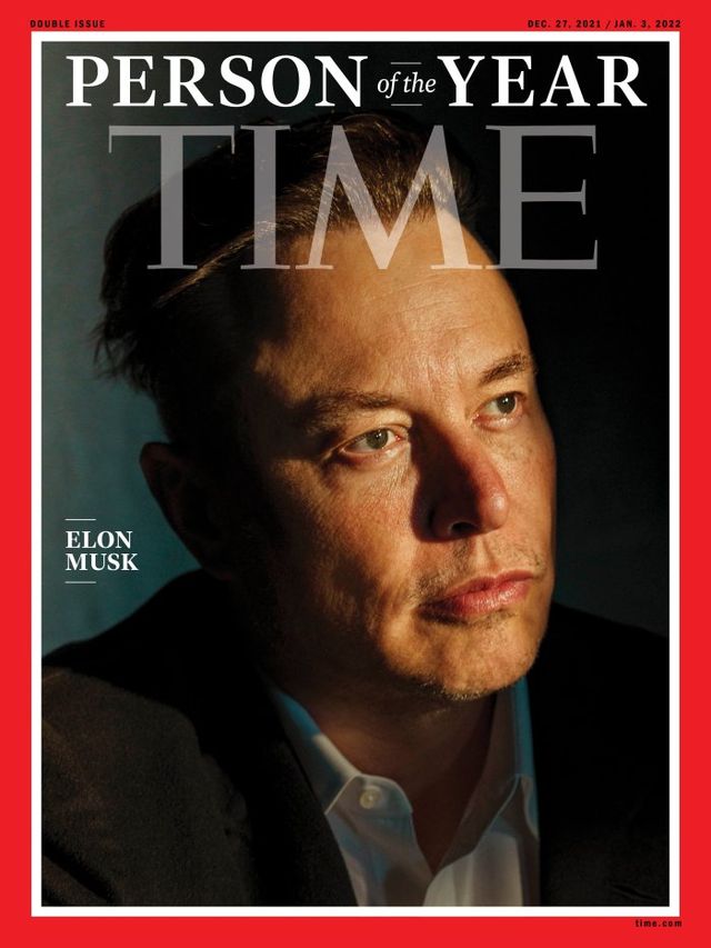 Elon Musk dinobatkan 'Person of the Year' majalah Time