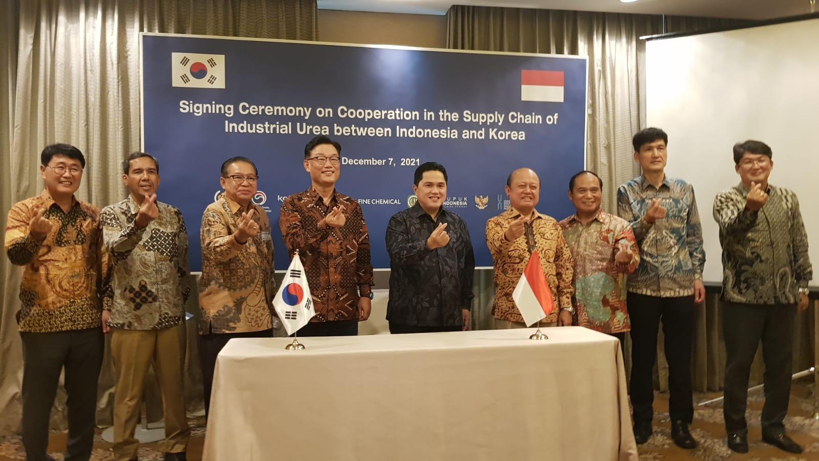 South Korea to import Indonesia’s 120,000 tons of urea annually