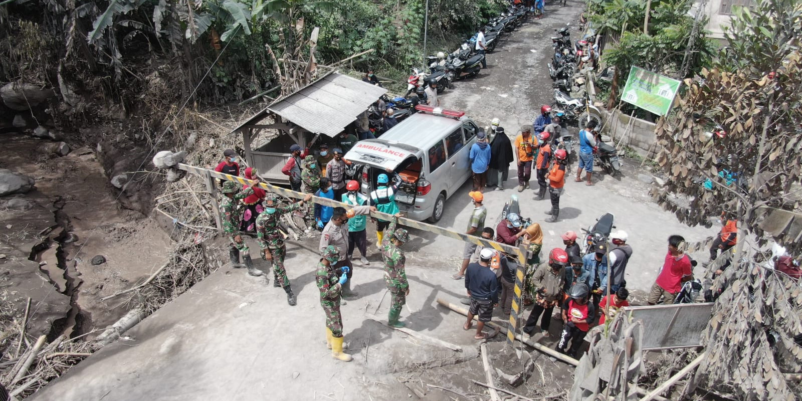Korban meninggal erupsi Semeru 22 orang, 27 masih hilang
