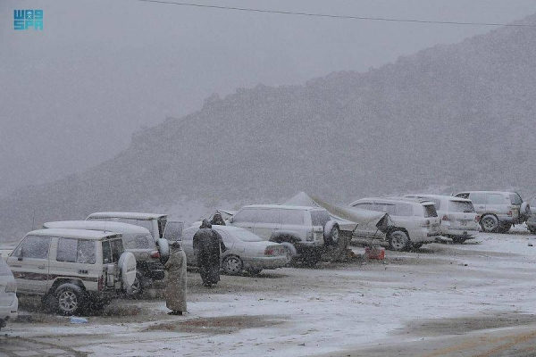 Jabal Al-Lawz di Arab Saudi tertutup salju, jadi viral di medsos