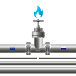 Gazprom Rusia hentikan pasokan gas untuk Belanda
