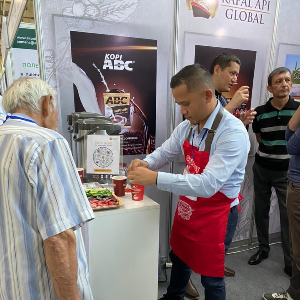 Indonesian coffee selling well at Uzbekistan's Food Week