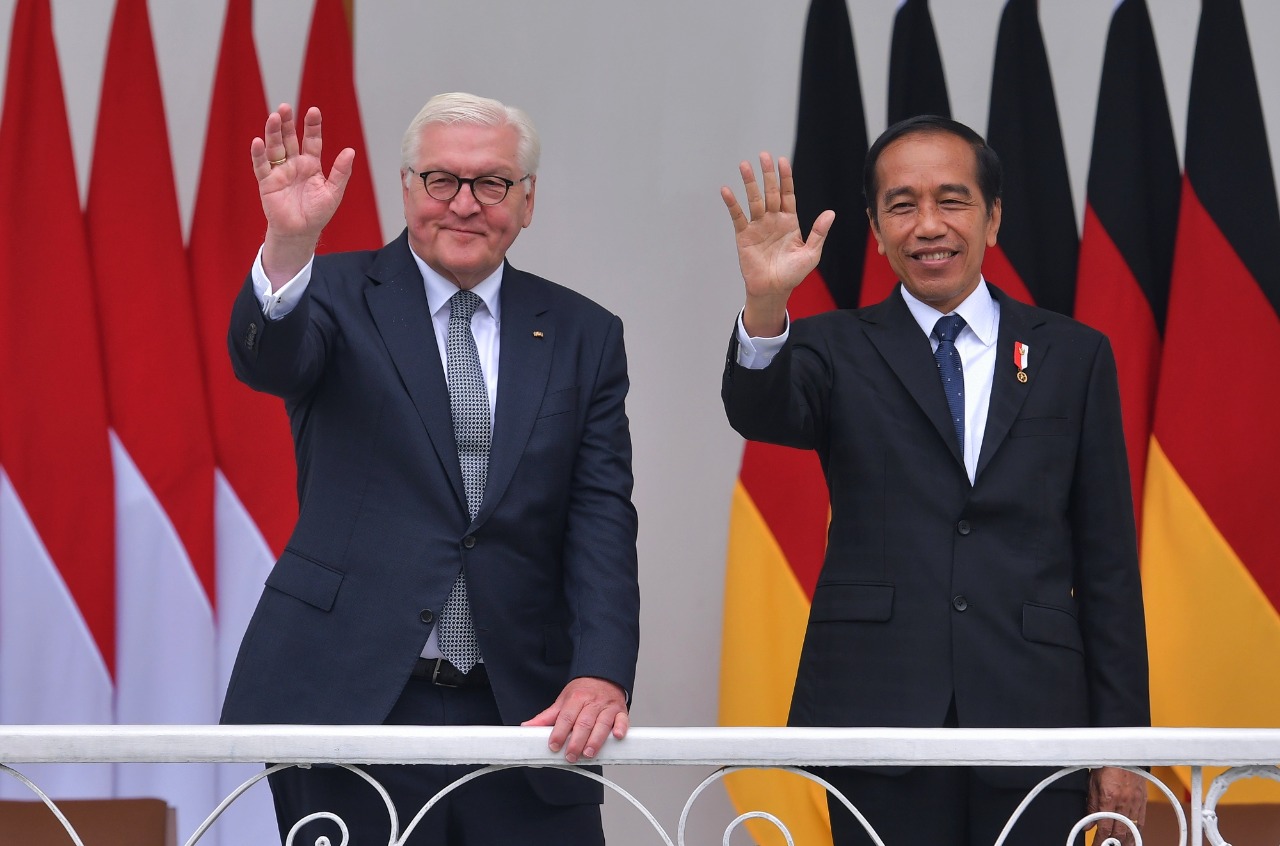 Indonesian, German presidents discuss increasing economic cooperation