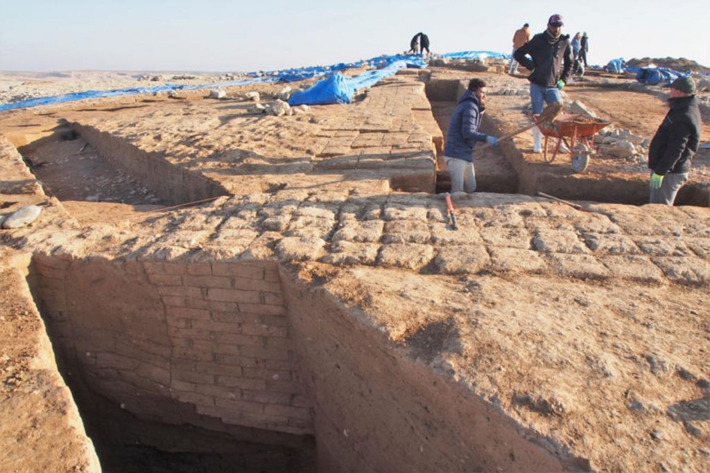 Drought reveals 3400-year-old city emerging from Iraq’s Tigris river