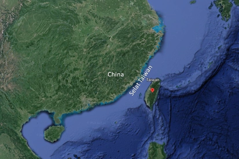 Taiwan tolak klaim kedaulatan China atas Selat Taiwan