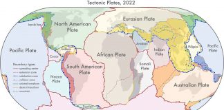 Ahli geologi terbitkan peta geologi global dan lempeng tektonik terbaru