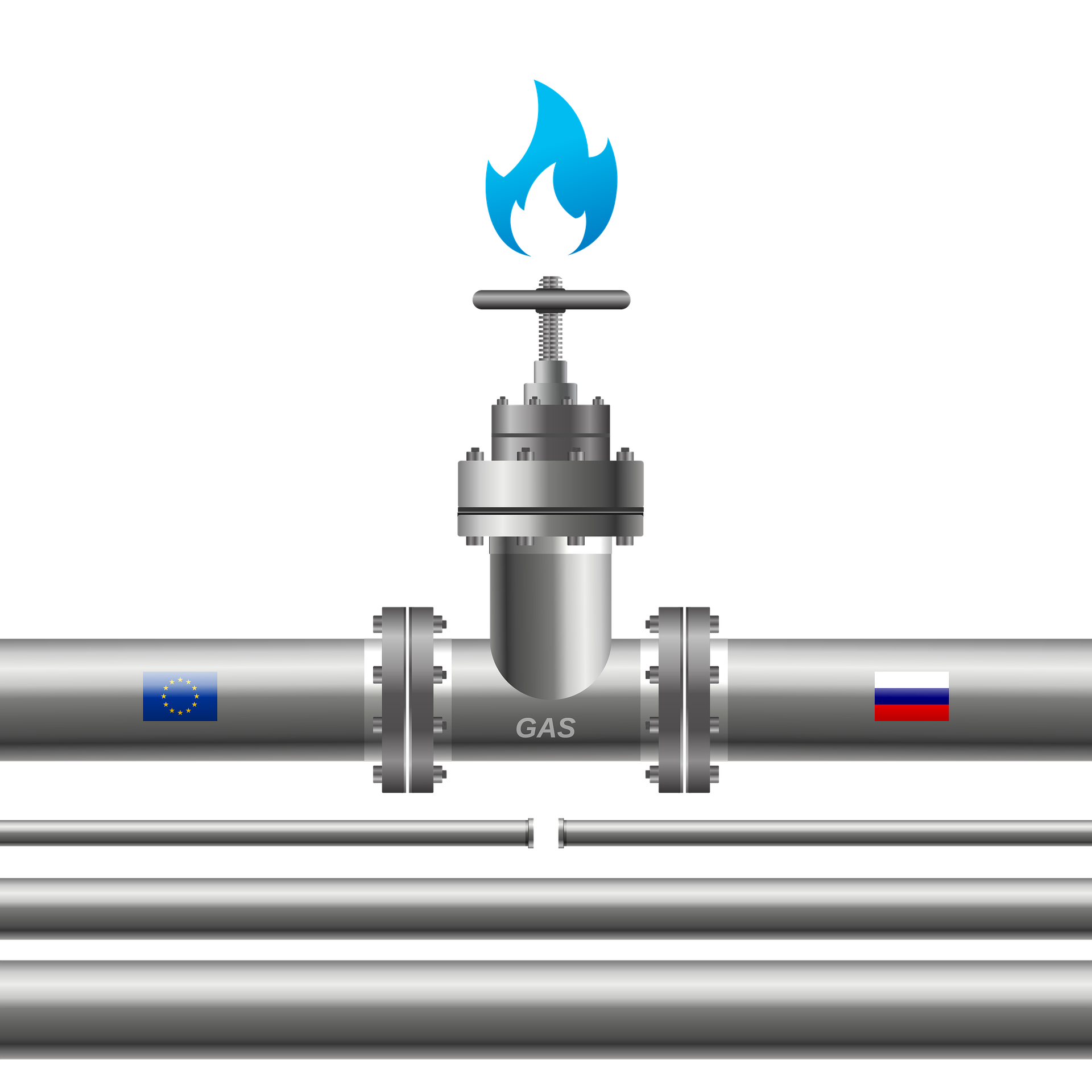 pasokan gas rusia eropa