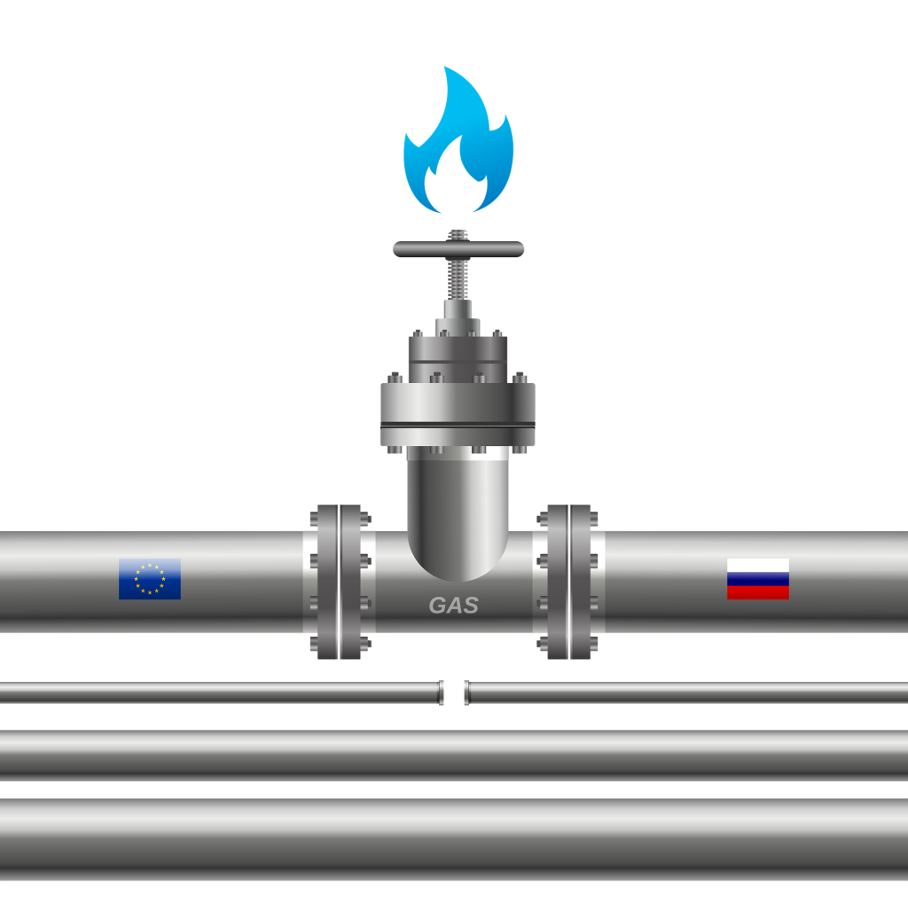 pengurangan pasokan gas rusia