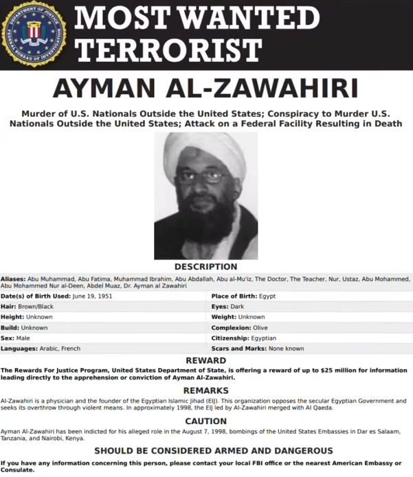 pemimpin al-qaida al-zawahri