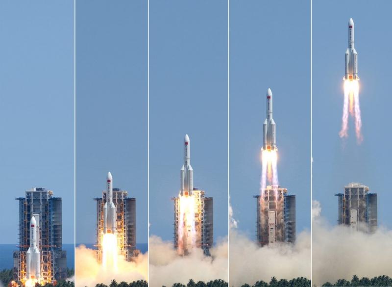 Peluncuran satelit luar angkasa China