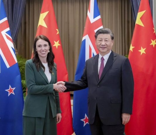 Hubungan China-Selandia Baru