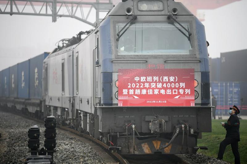 Kereta kargo China-Eropa 