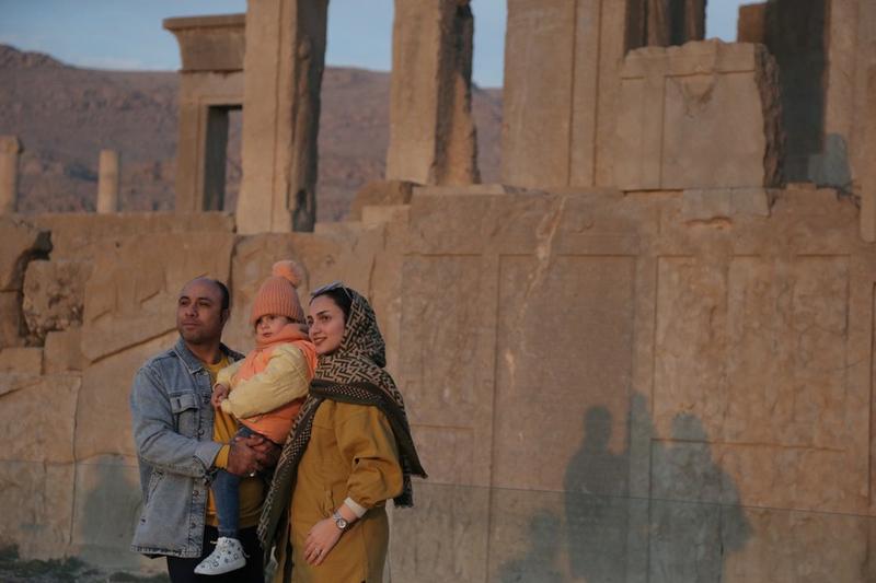 Persepolis di Iran selatan 