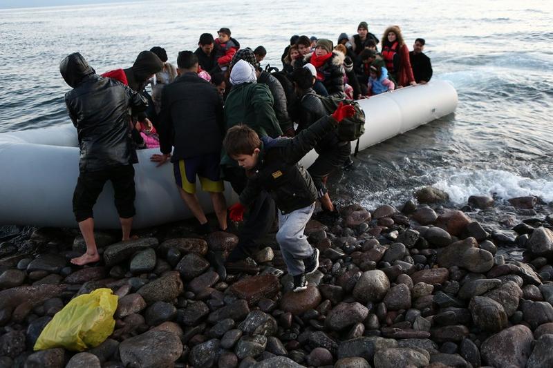 Kapal yang membawa pengungsi 