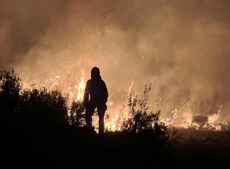 Kebakaran hutan di Spanyol 