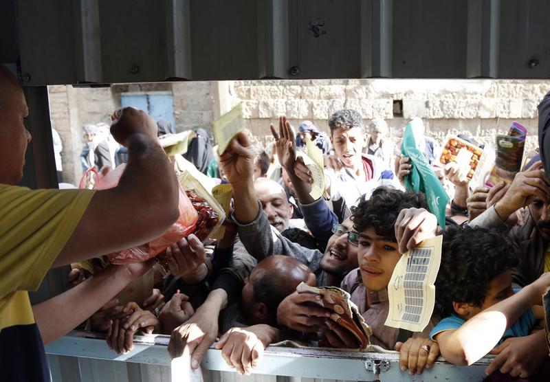 Malnutrisi akut di Yaman 