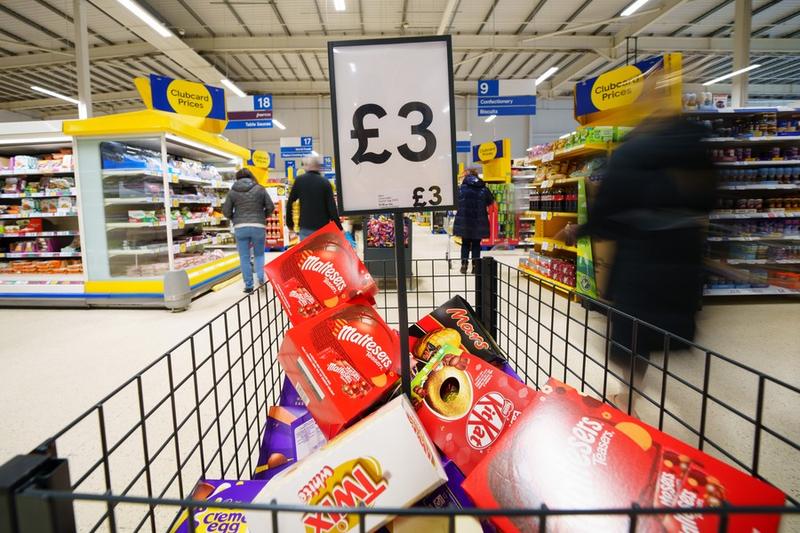 Inflasi pangan di Inggris