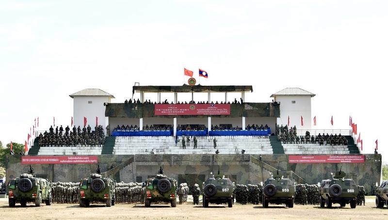 Latihan militer gabungan China-Laos