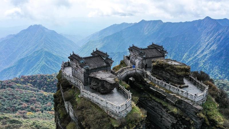 Gunung Fanjingshan di China
