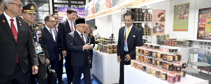 the Indonesian Commodity Pavilion