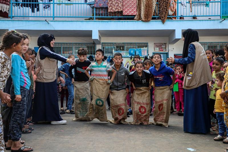 Anak-anak penyintas konflik Gaza 