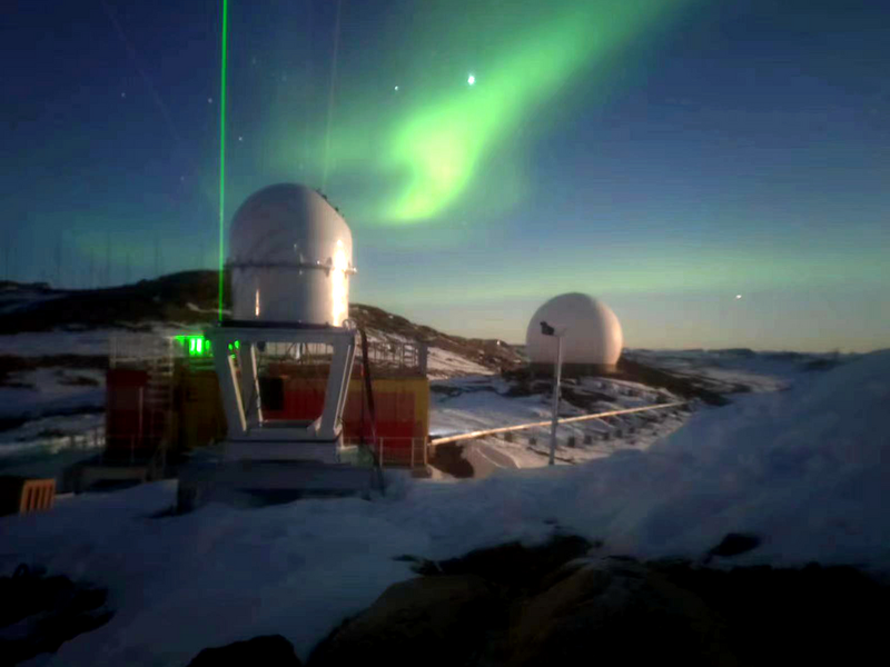 Teleskop optik di Antarktika