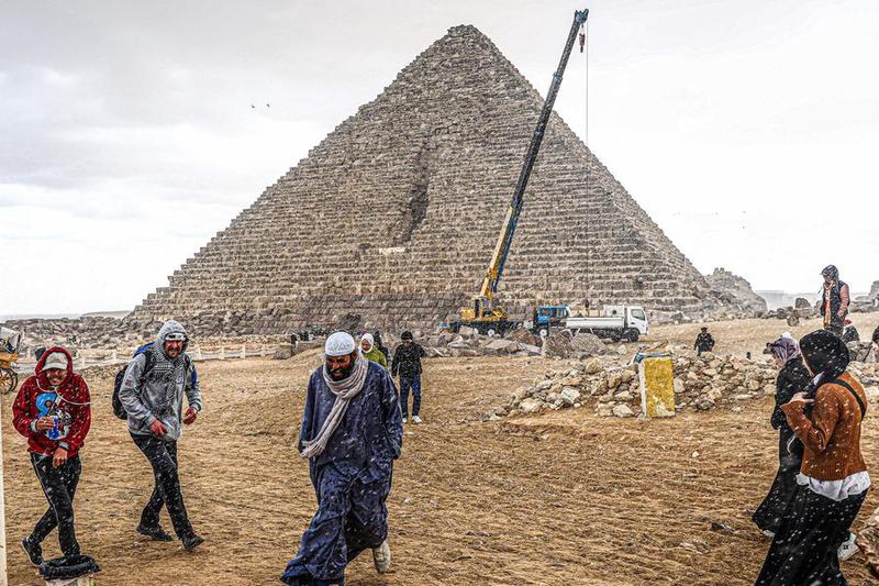 Proyek pelapisan Piramida Menkaure