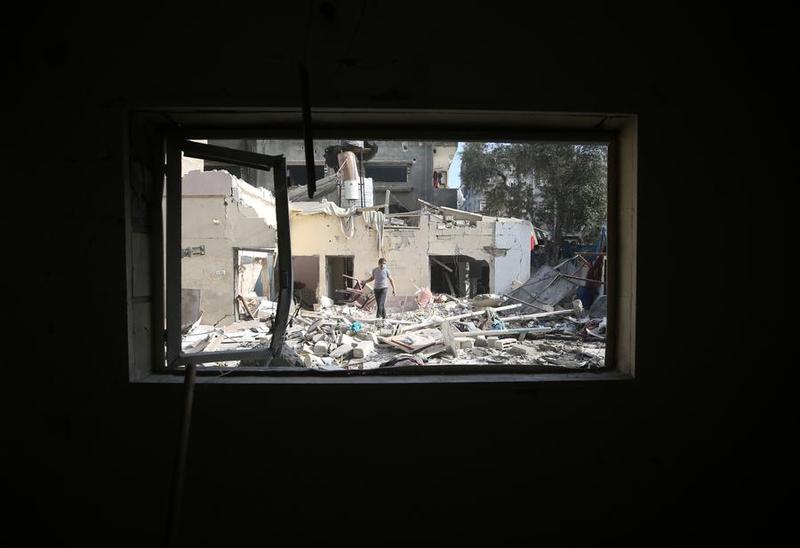 The death toll in Gaza