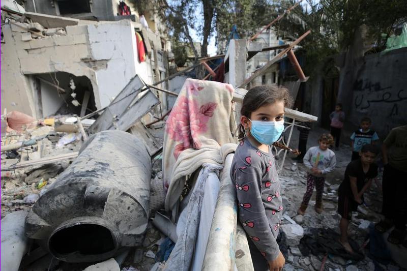 The death toll in Gaza