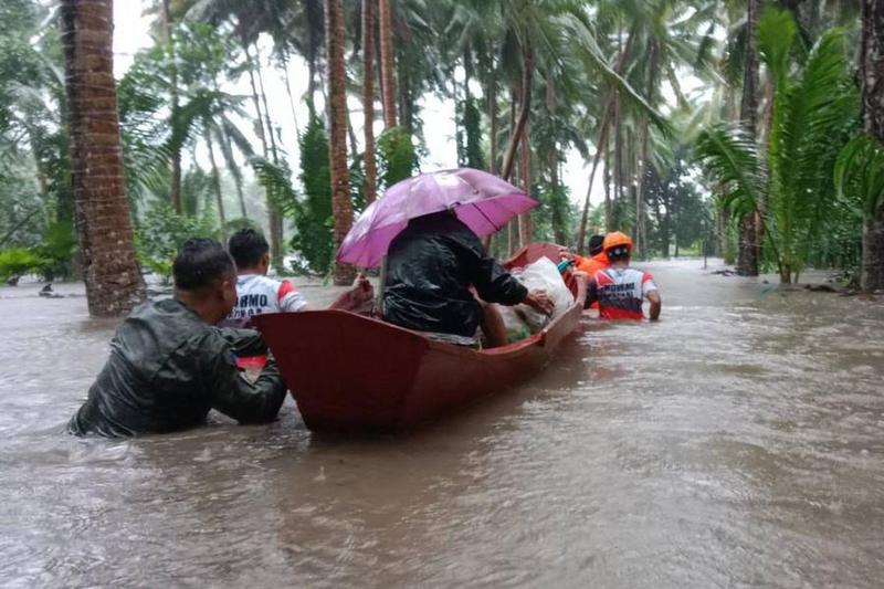 Trami menjadi topan ke