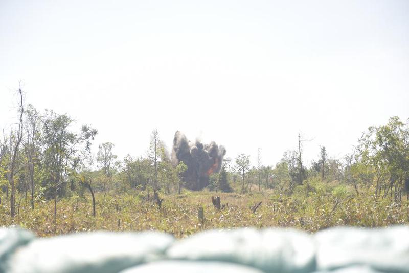 Ladang ranjau di Kamboja