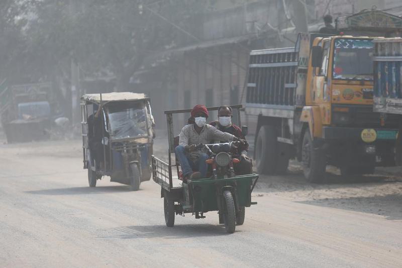 Tingkat polusi di Dhaka