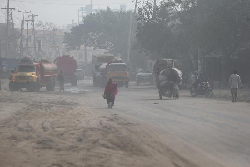 Tingkat polusi di Dhaka